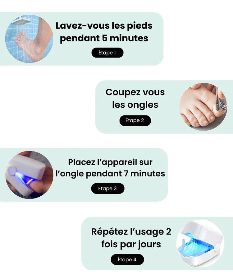 Appareil de traitement des mycoses